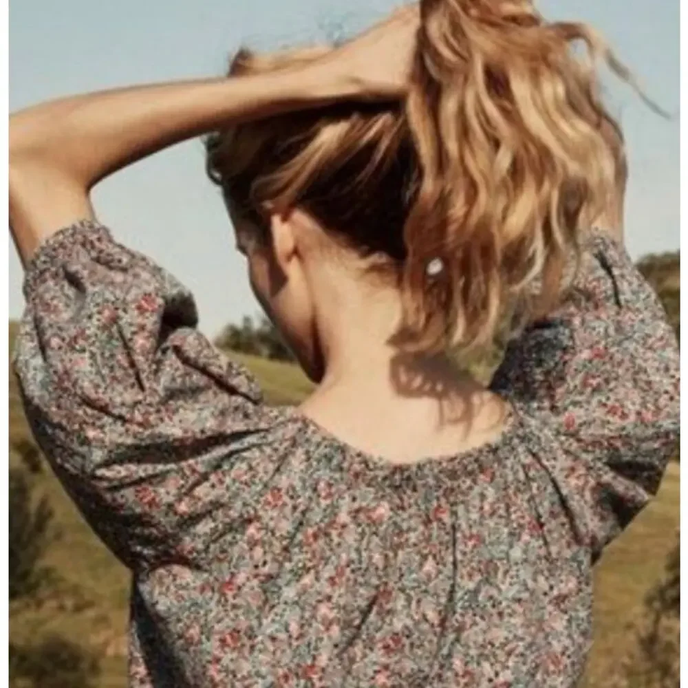 DOEN Sia Top Petit Jardin Floral Blouse S